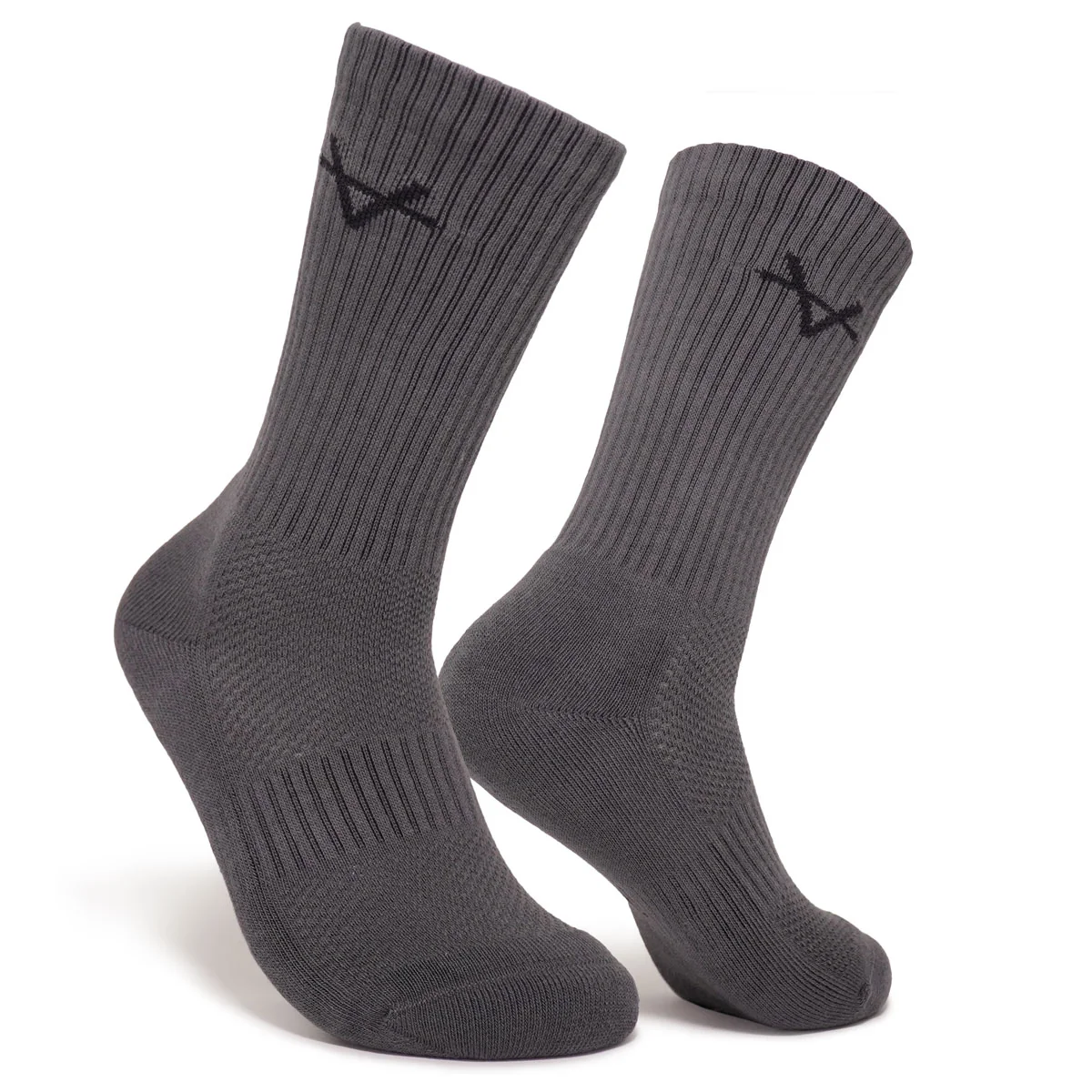 Oxen Crew Socks Fos/Blk JNR