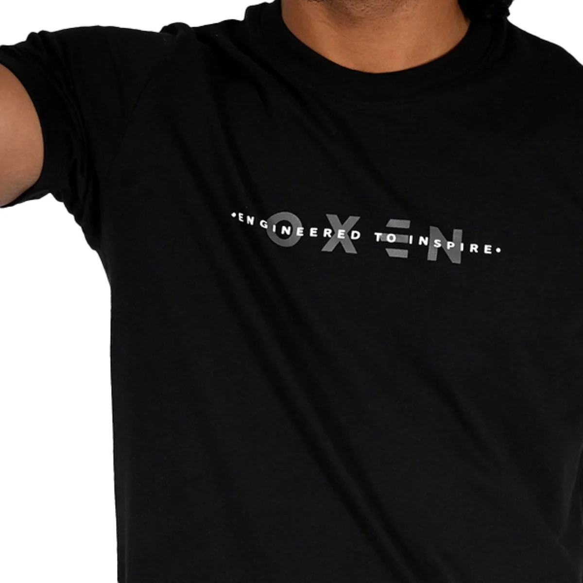 Oxen Inspire Tee Blk - Image 2