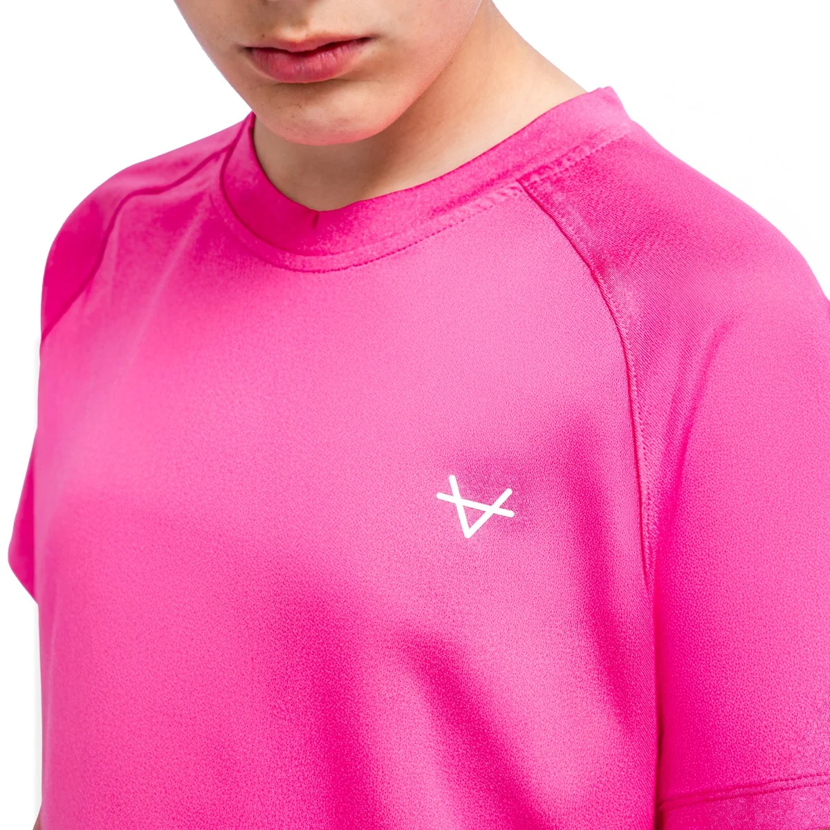 Oxen Junior Endure Tee Ruby Pink - Image 2