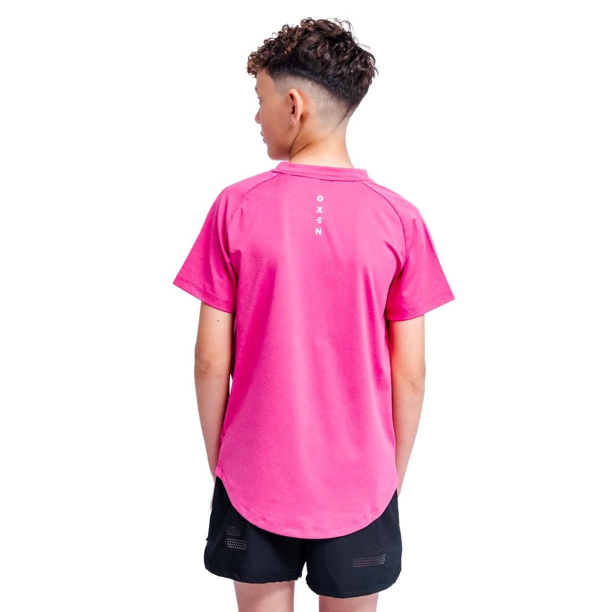 Oxen Junior Endure Tee Ruby Pink - Image 3