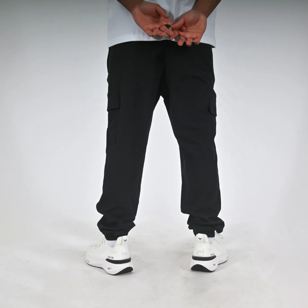 Oxen Mens Endure Stretch Woven Combat Pant Black - Image 4