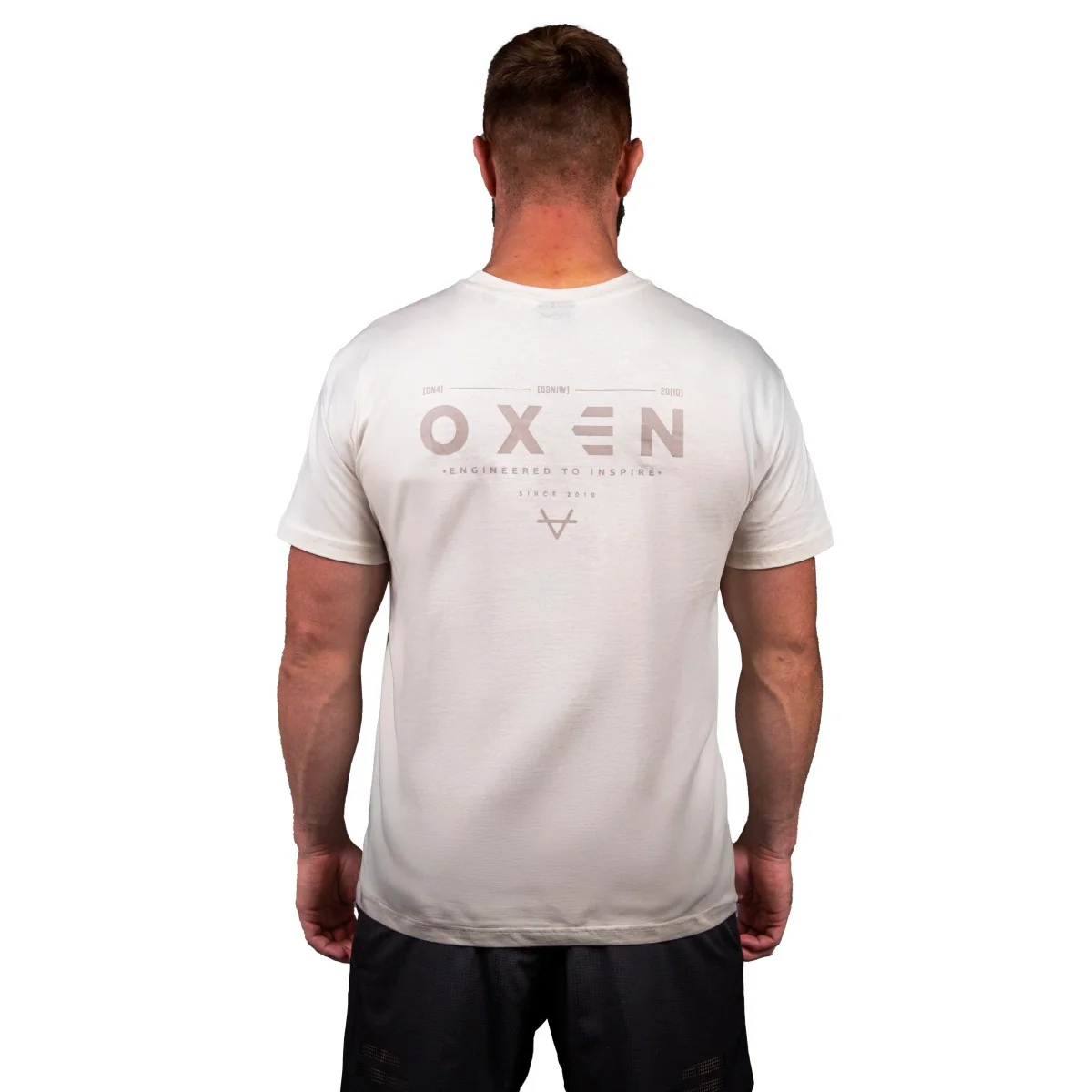 Oxen Origin Sand Cotton Tee - Image 2
