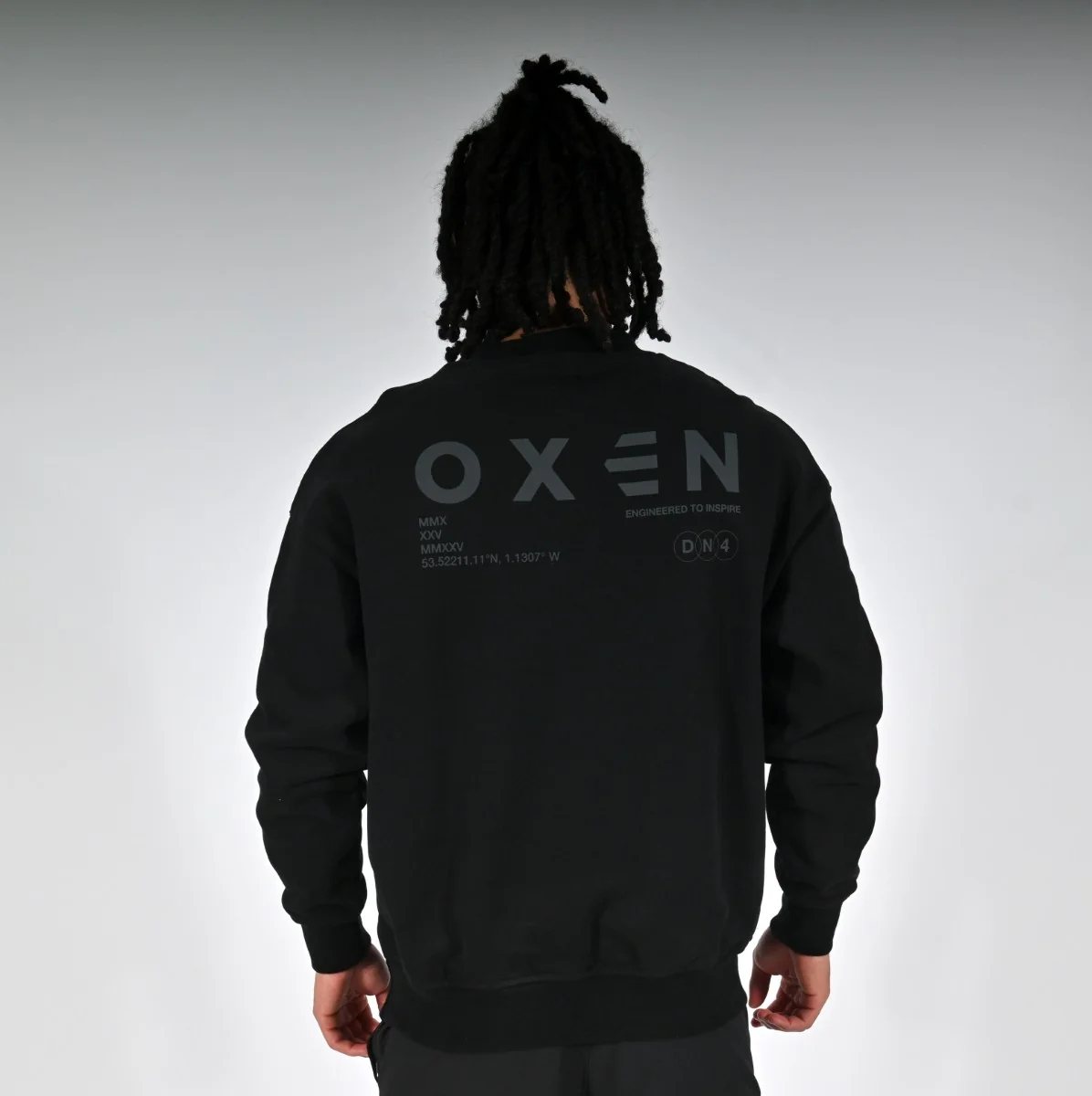 Oxen Oversized Blackout Sweat - Image 3