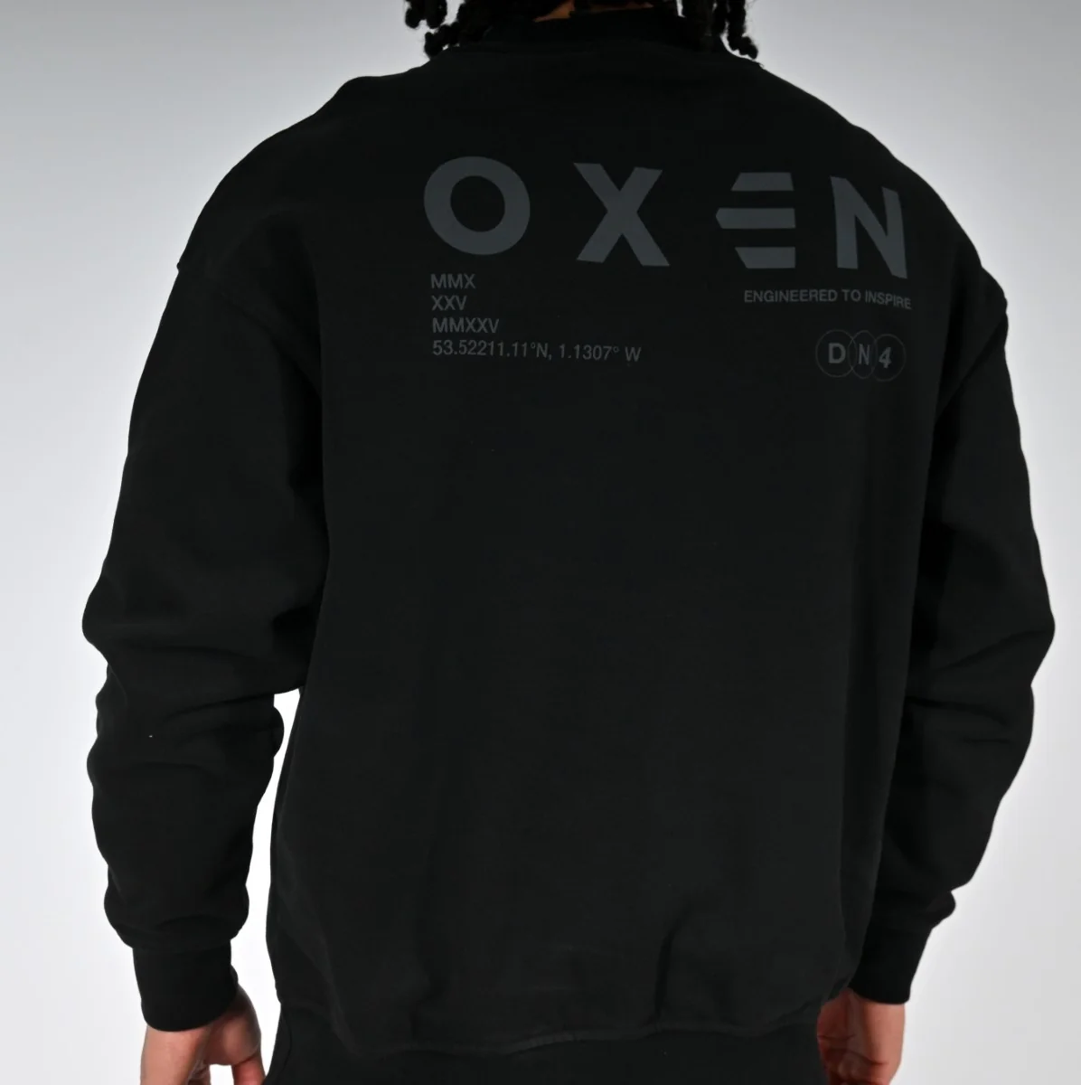 Oxen Oversized Blackout Sweat - Image 4