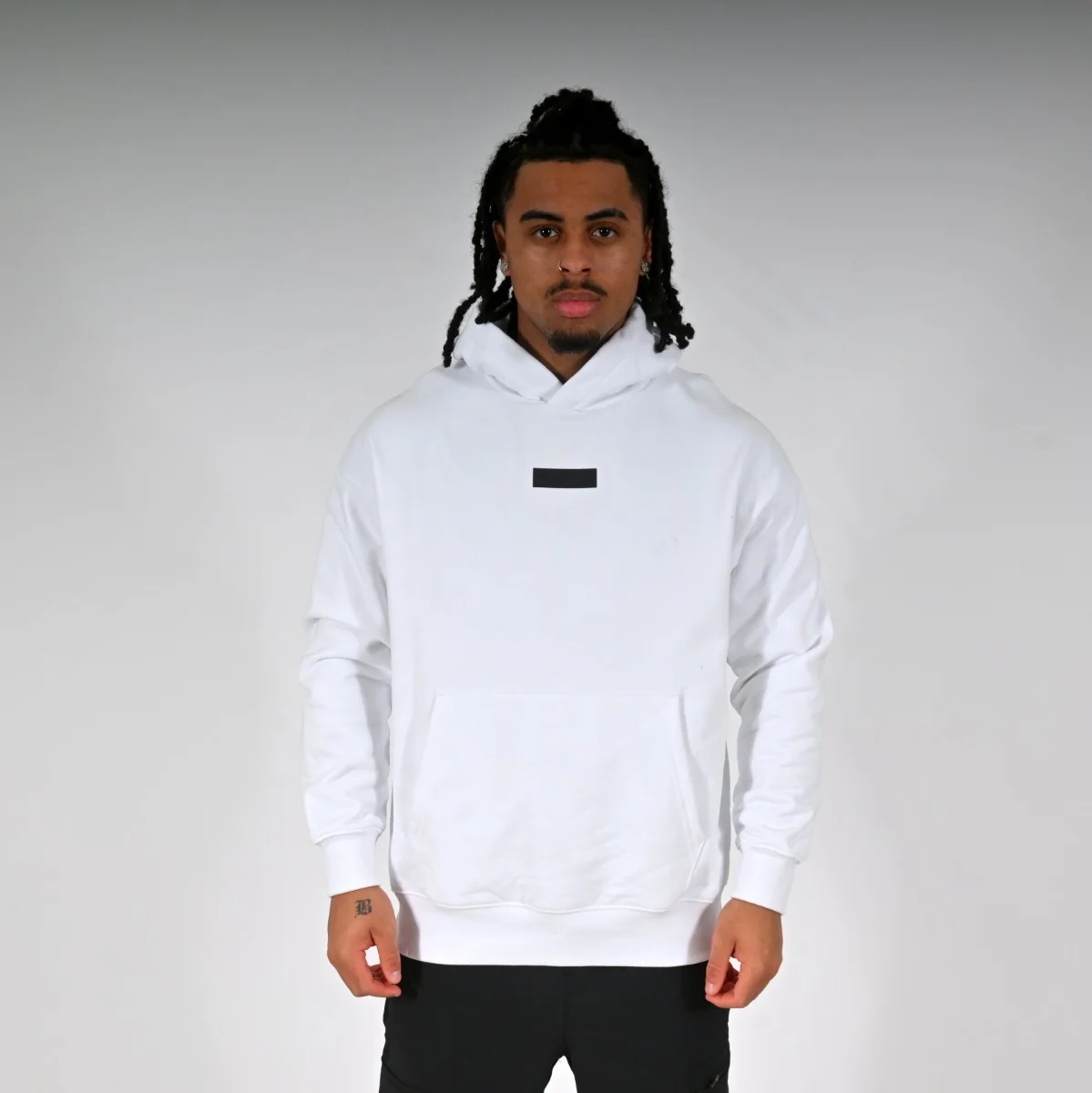 Oxen Oversized Hoody White