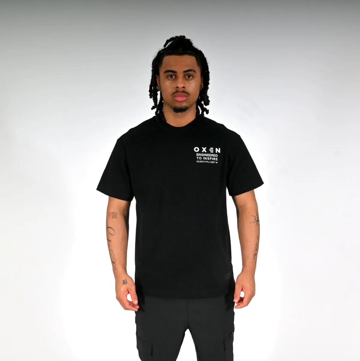 Oxen Oversized MMX Tee Black