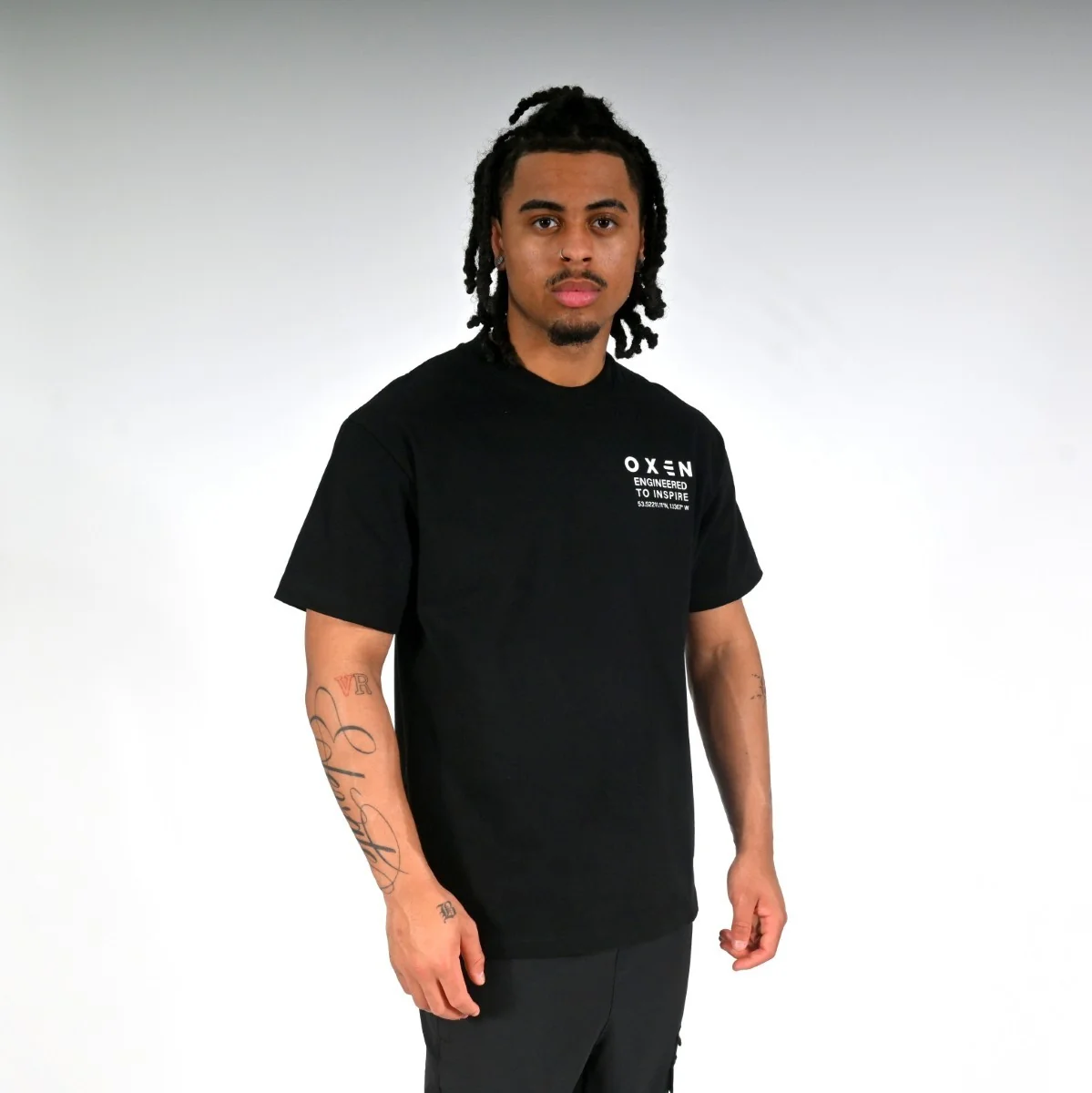 Oxen Oversized MMX Tee Black - Image 3