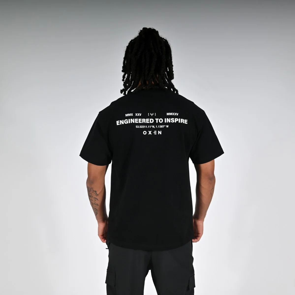 Oxen Oversized MMX Tee Black - Image 5