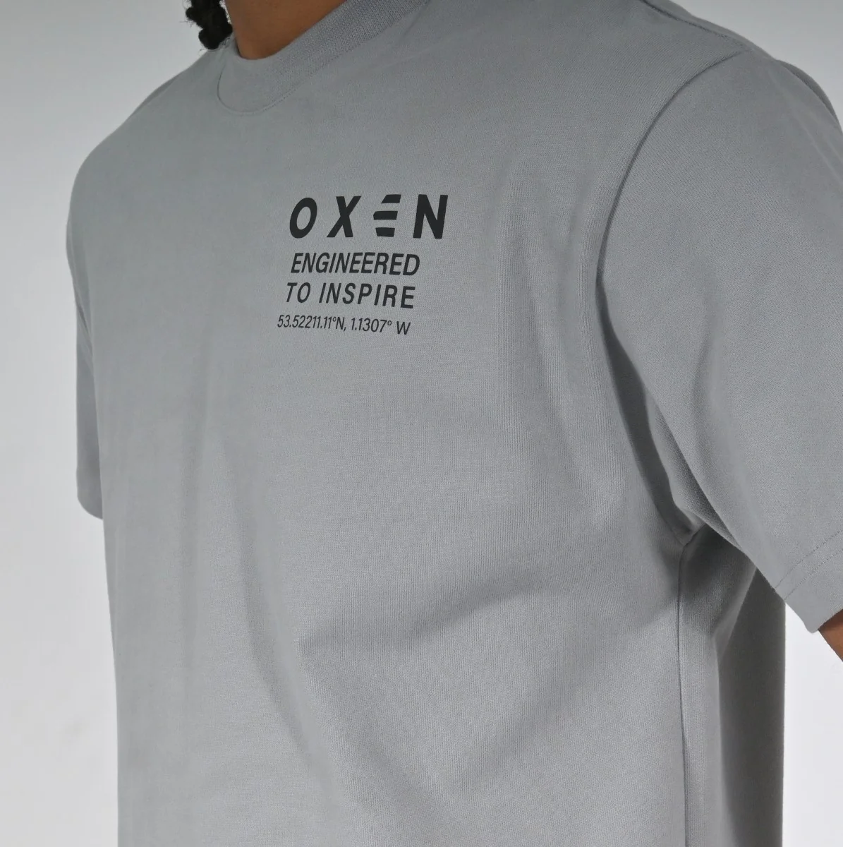 Oxen Oversized MMX Tee Grey - Image 3