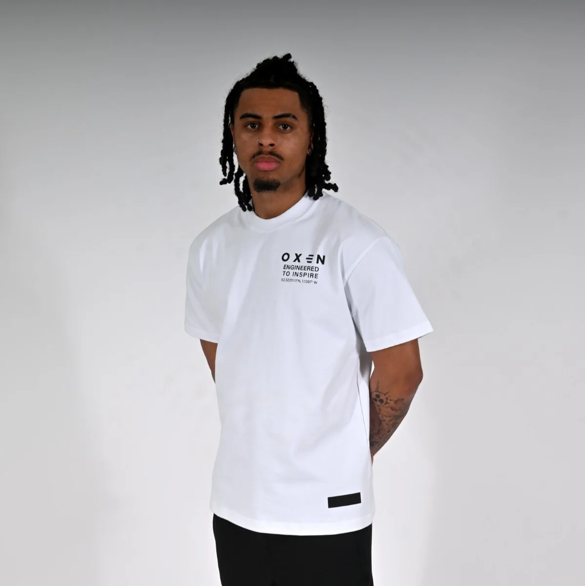 Oxen Oversized MMX Tee White - Image 2