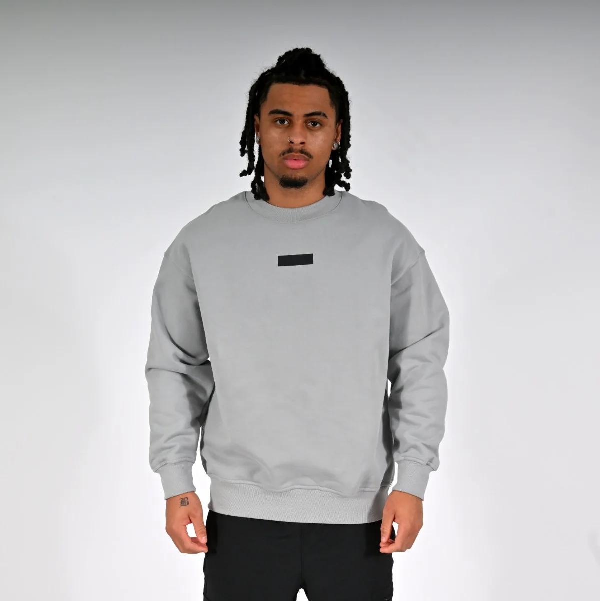 Oxen Oversized Sweat Grey