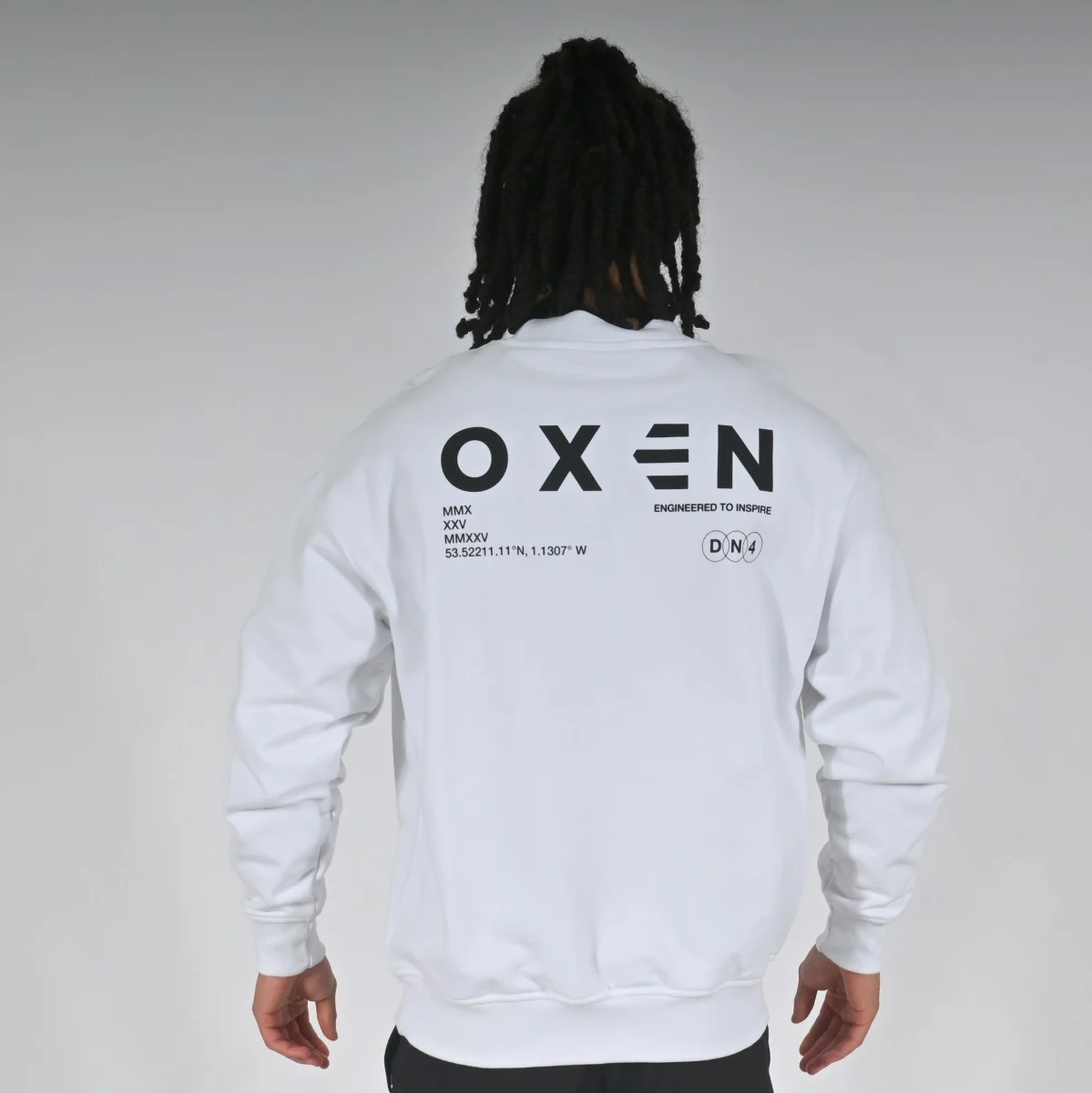 Oxen Oversized Sweat White - Image 4