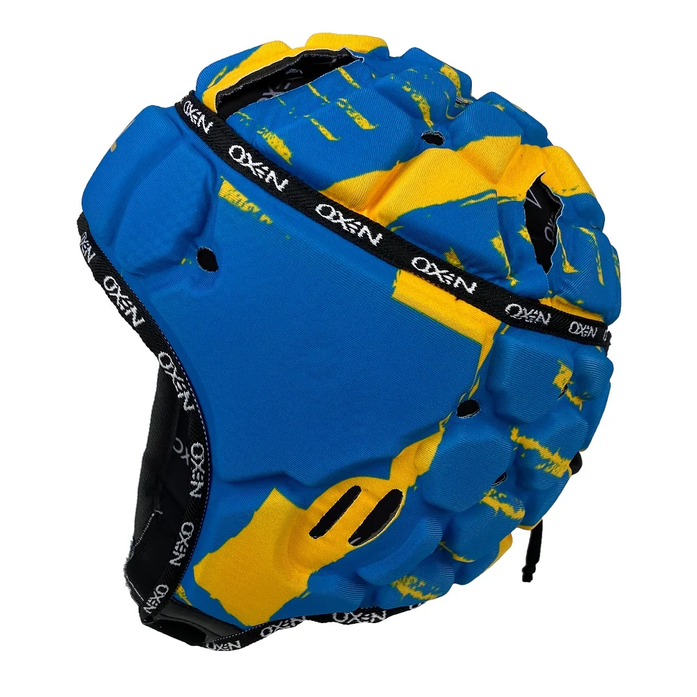 Oxen Pro Headguard Blue &amp; Yellow JNR - Image 3