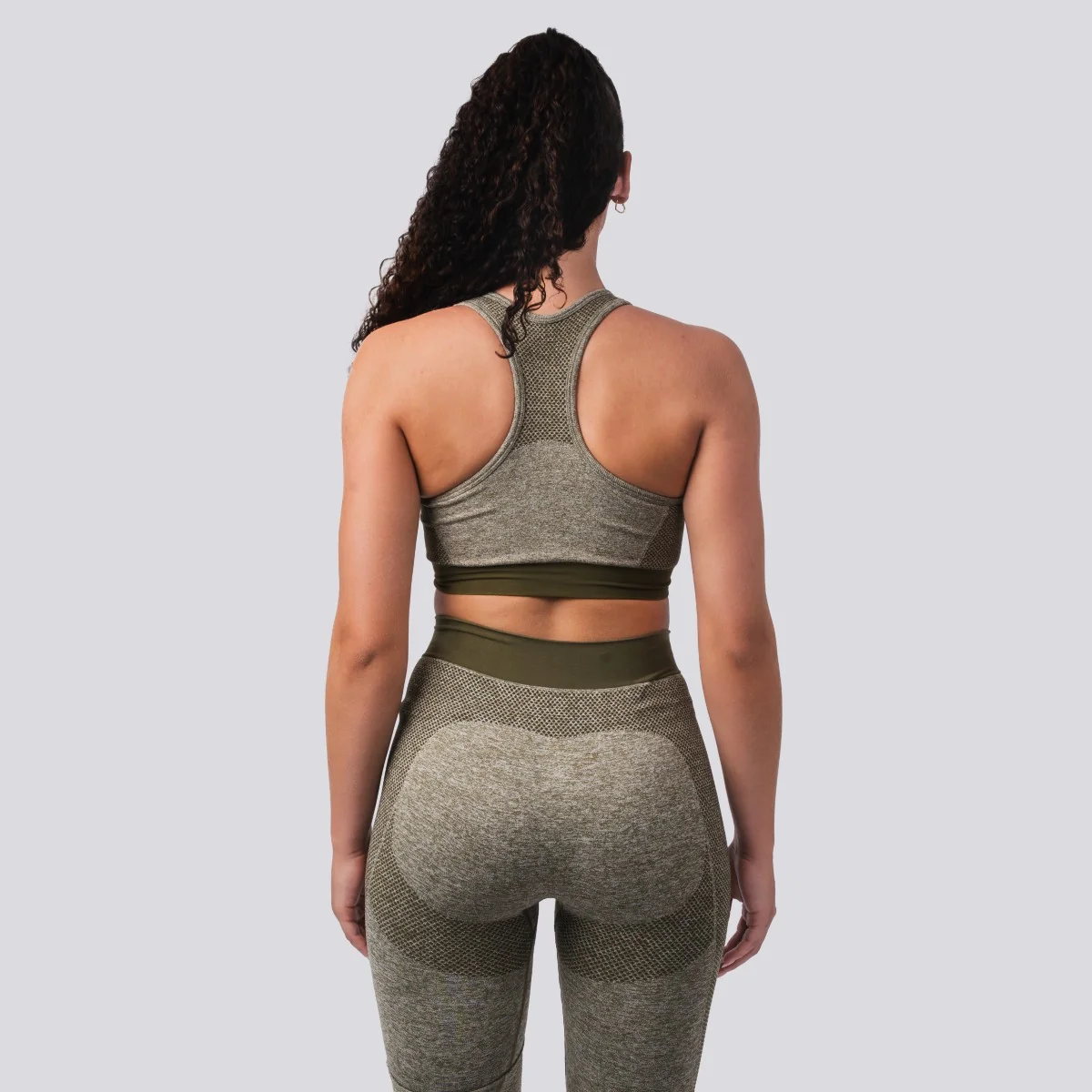 Oxen Seamless Sports Bra Olive - Image 4